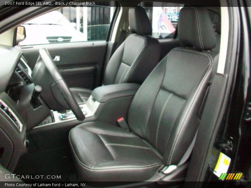 Black / Charcoal Black 2007 Ford Edge SEL AWD