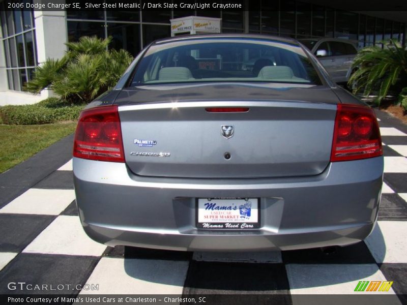 Silver Steel Metallic / Dark Slate Gray/Light Graystone 2006 Dodge Charger SE