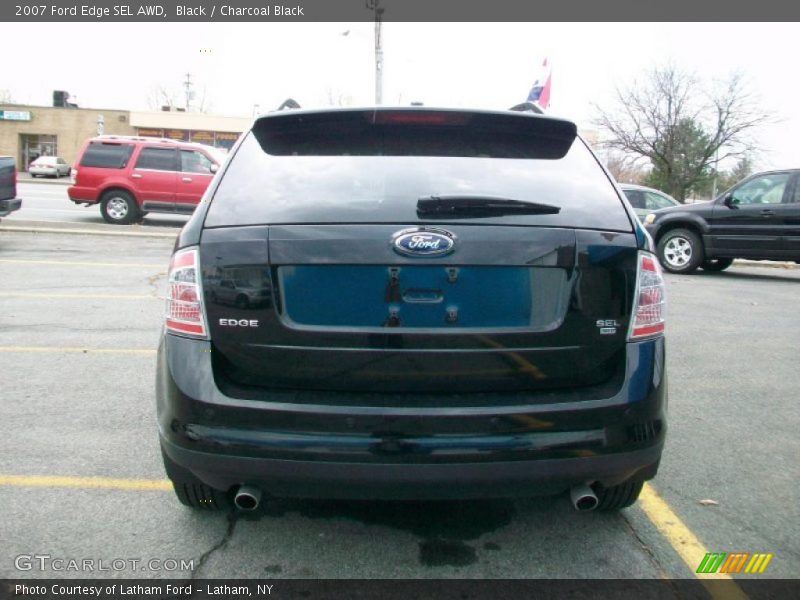 Black / Charcoal Black 2007 Ford Edge SEL AWD