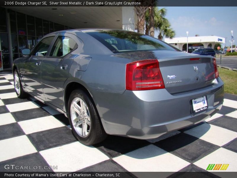 Silver Steel Metallic / Dark Slate Gray/Light Graystone 2006 Dodge Charger SE