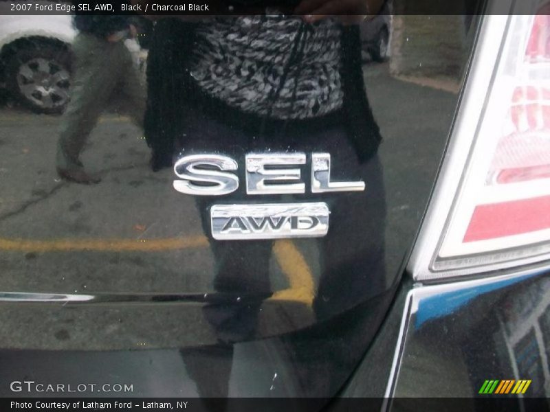 Black / Charcoal Black 2007 Ford Edge SEL AWD