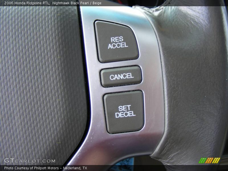 Nighthawk Black Pearl / Beige 2006 Honda Ridgeline RTL