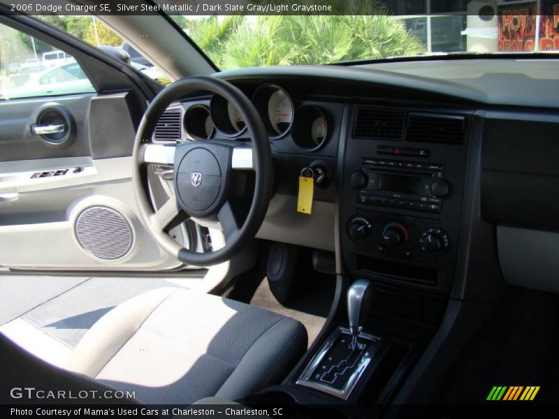 Silver Steel Metallic / Dark Slate Gray/Light Graystone 2006 Dodge Charger SE