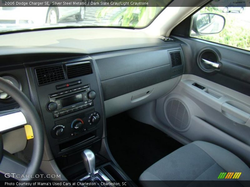 Silver Steel Metallic / Dark Slate Gray/Light Graystone 2006 Dodge Charger SE