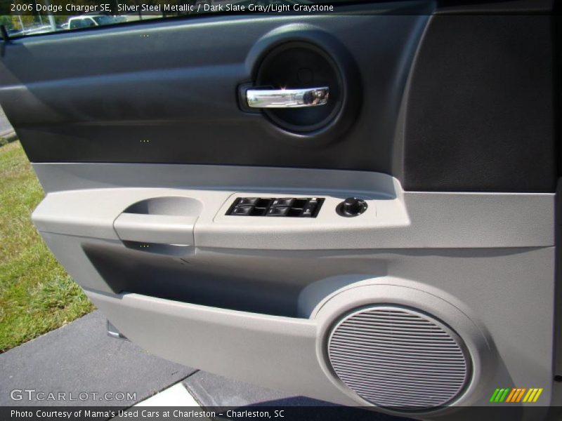 Silver Steel Metallic / Dark Slate Gray/Light Graystone 2006 Dodge Charger SE