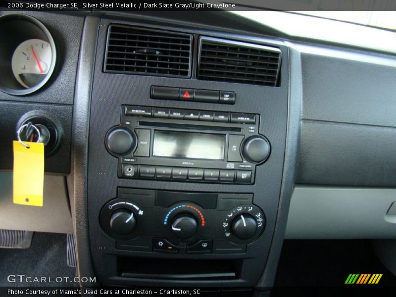 Silver Steel Metallic / Dark Slate Gray/Light Graystone 2006 Dodge Charger SE