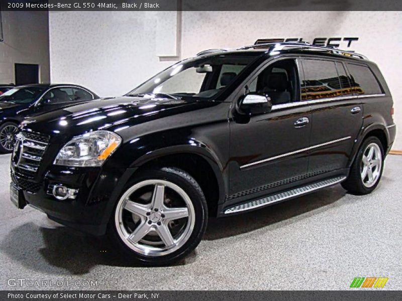 Black / Black 2009 Mercedes-Benz GL 550 4Matic