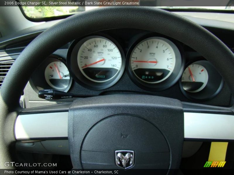 Silver Steel Metallic / Dark Slate Gray/Light Graystone 2006 Dodge Charger SE