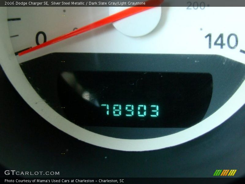 Silver Steel Metallic / Dark Slate Gray/Light Graystone 2006 Dodge Charger SE