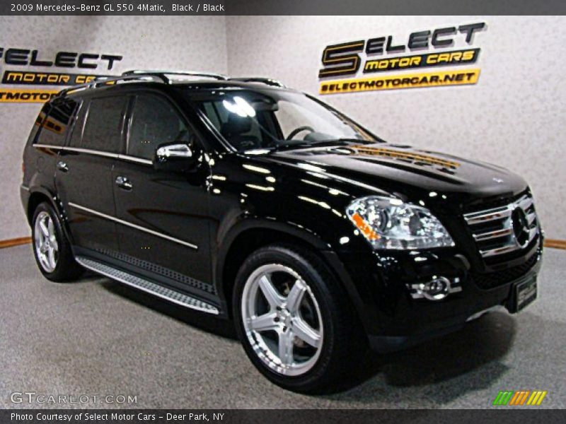 Black / Black 2009 Mercedes-Benz GL 550 4Matic