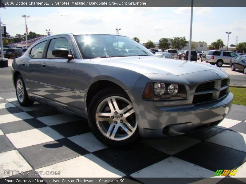 Silver Steel Metallic / Dark Slate Gray/Light Graystone 2006 Dodge Charger SE