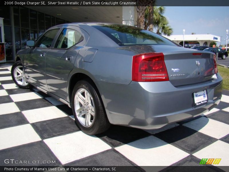 Silver Steel Metallic / Dark Slate Gray/Light Graystone 2006 Dodge Charger SE