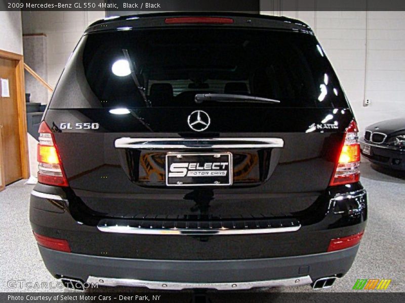 Black / Black 2009 Mercedes-Benz GL 550 4Matic
