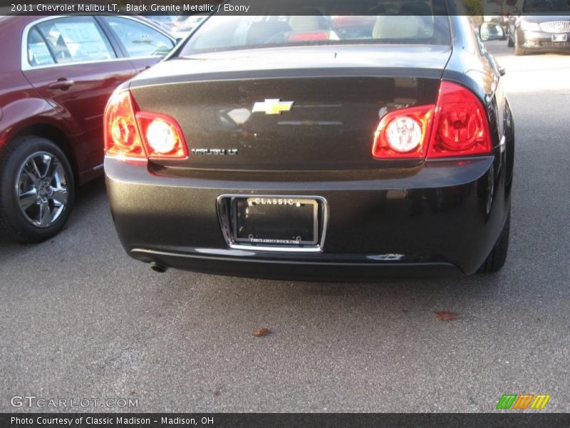 Black Granite Metallic / Ebony 2011 Chevrolet Malibu LT