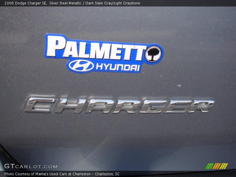 Silver Steel Metallic / Dark Slate Gray/Light Graystone 2006 Dodge Charger SE