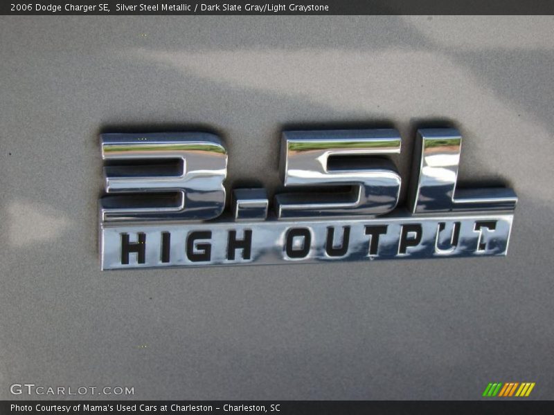 Silver Steel Metallic / Dark Slate Gray/Light Graystone 2006 Dodge Charger SE