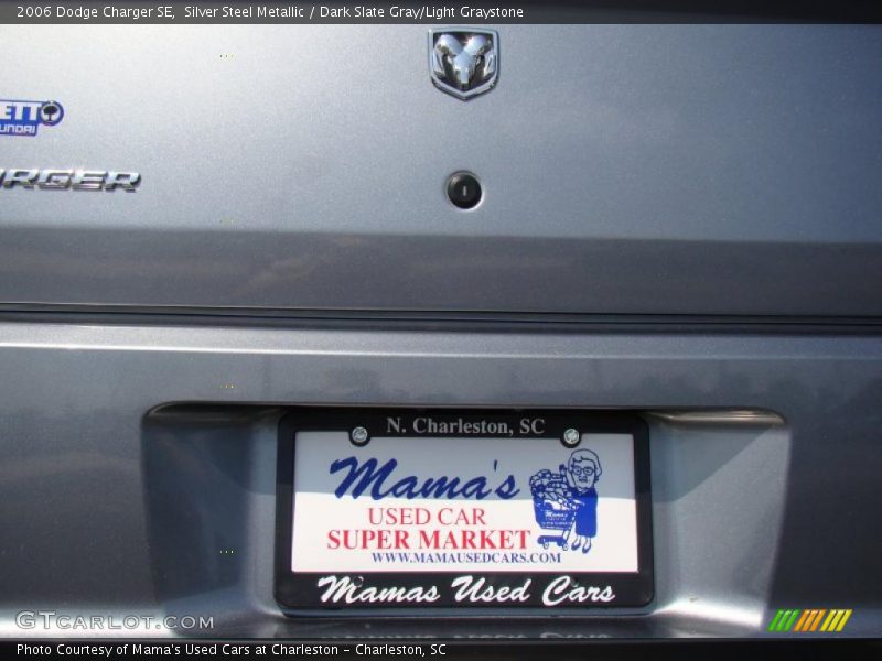 Silver Steel Metallic / Dark Slate Gray/Light Graystone 2006 Dodge Charger SE