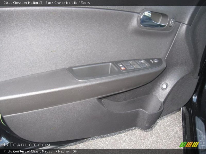 Black Granite Metallic / Ebony 2011 Chevrolet Malibu LT