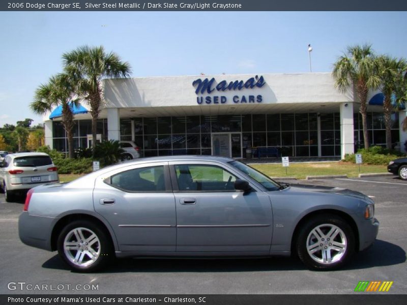Silver Steel Metallic / Dark Slate Gray/Light Graystone 2006 Dodge Charger SE