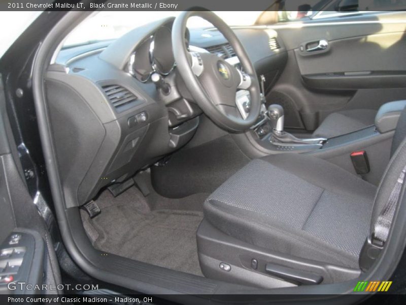 Black Granite Metallic / Ebony 2011 Chevrolet Malibu LT