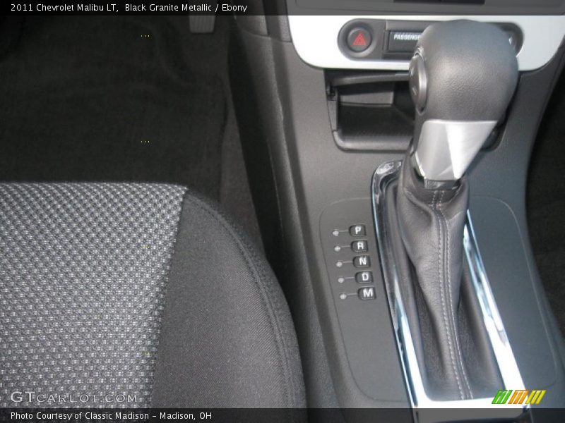 Black Granite Metallic / Ebony 2011 Chevrolet Malibu LT