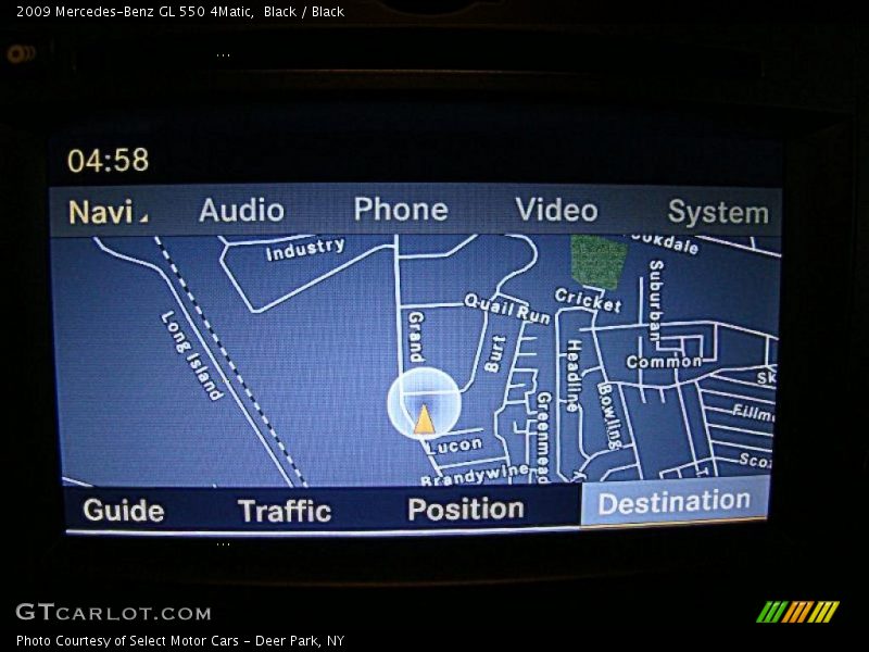 Black / Black 2009 Mercedes-Benz GL 550 4Matic