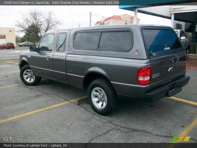 Dark Shadow Grey Metallic / Medium Dark Flint 2008 Ford Ranger XL SuperCab