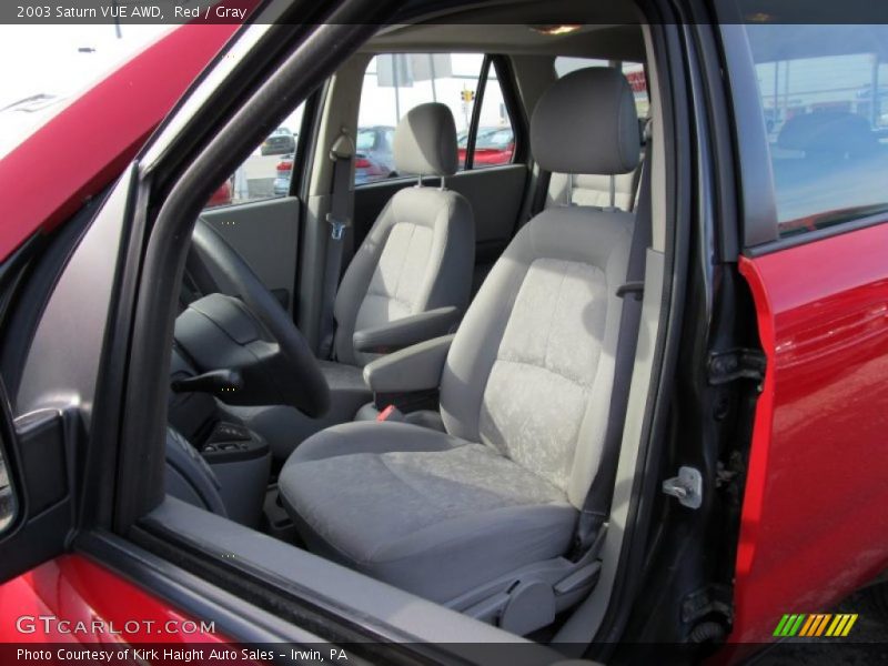 Red / Gray 2003 Saturn VUE AWD