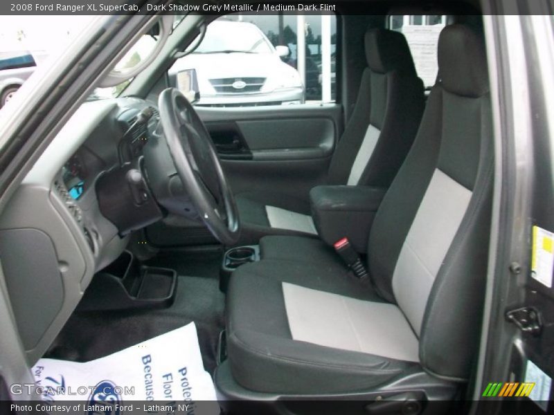  2008 Ranger XL SuperCab Medium Dark Flint Interior