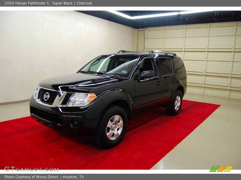 Super Black / Charcoal 2009 Nissan Pathfinder S