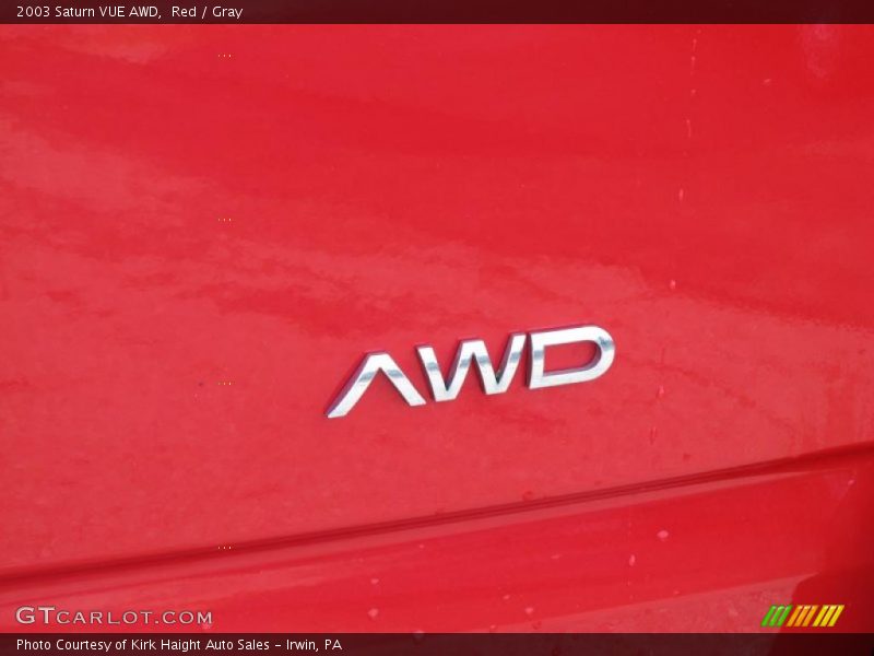  2003 VUE AWD Logo