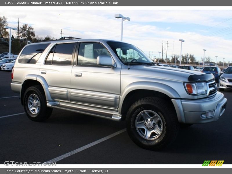 Millennium Silver Metallic / Oak 1999 Toyota 4Runner Limited 4x4