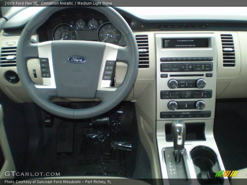 Cinnamon Metallic / Medium Light Stone 2009 Ford Flex SE