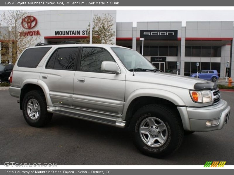 Millennium Silver Metallic / Oak 1999 Toyota 4Runner Limited 4x4