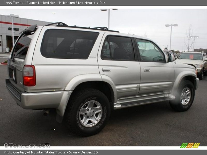Millennium Silver Metallic / Oak 1999 Toyota 4Runner Limited 4x4