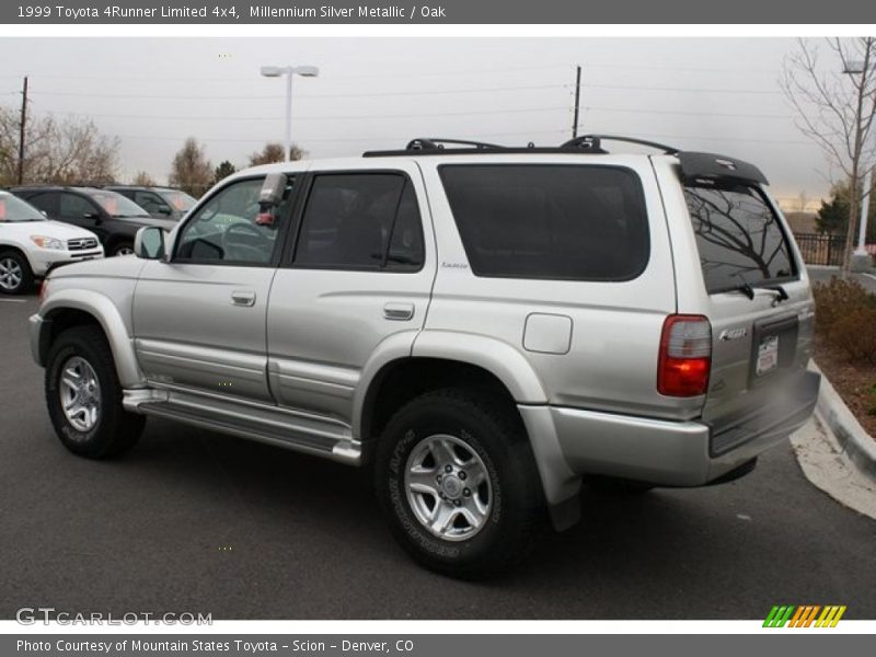 Millennium Silver Metallic / Oak 1999 Toyota 4Runner Limited 4x4