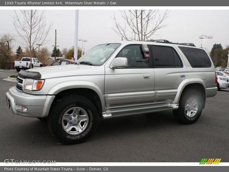 Millennium Silver Metallic / Oak 1999 Toyota 4Runner Limited 4x4