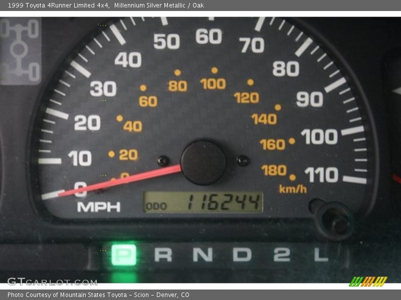 Millennium Silver Metallic / Oak 1999 Toyota 4Runner Limited 4x4