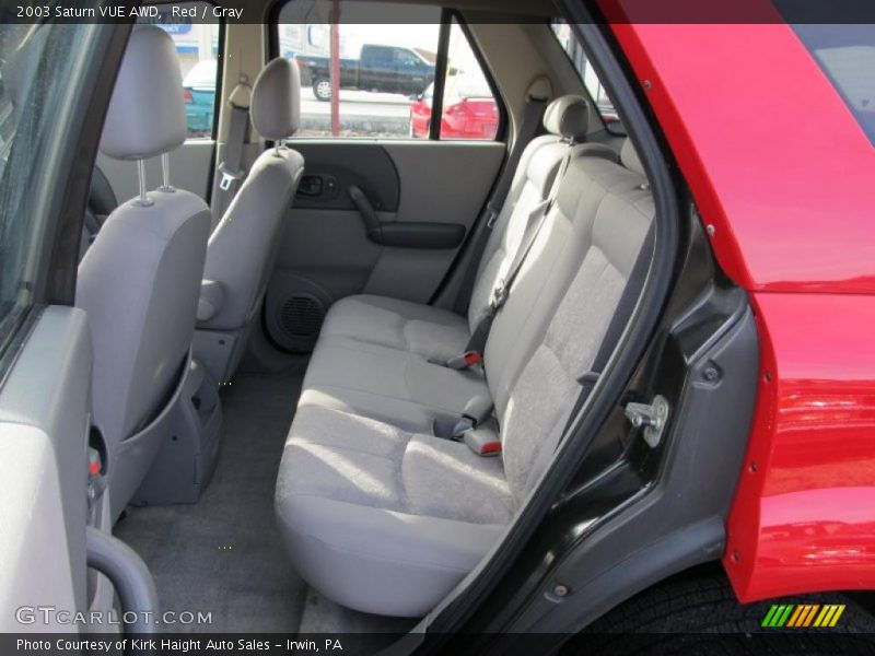 Red / Gray 2003 Saturn VUE AWD