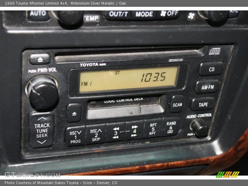 Millennium Silver Metallic / Oak 1999 Toyota 4Runner Limited 4x4