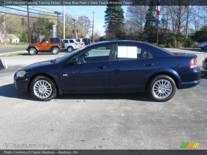  2005 Sebring Touring Sedan Deep Blue Pearl