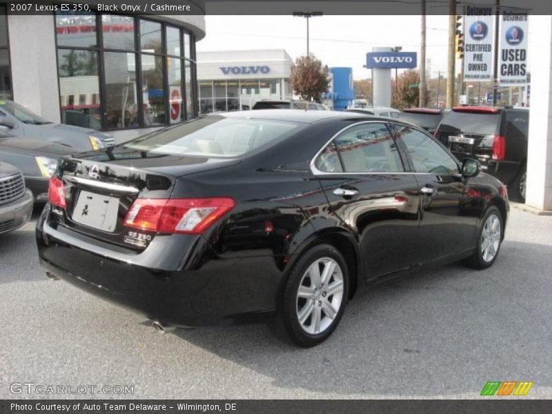 Black Onyx / Cashmere 2007 Lexus ES 350