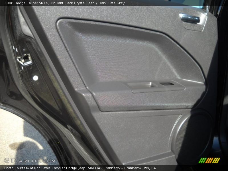 Brilliant Black Crystal Pearl / Dark Slate Gray 2008 Dodge Caliber SRT4