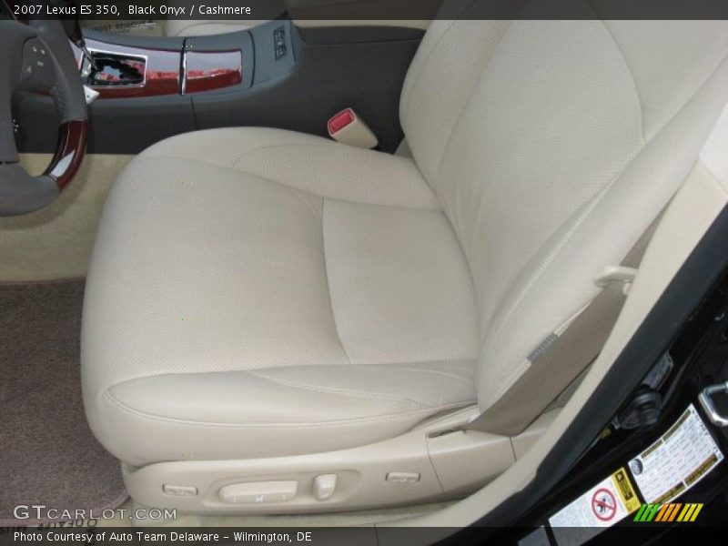 Black Onyx / Cashmere 2007 Lexus ES 350