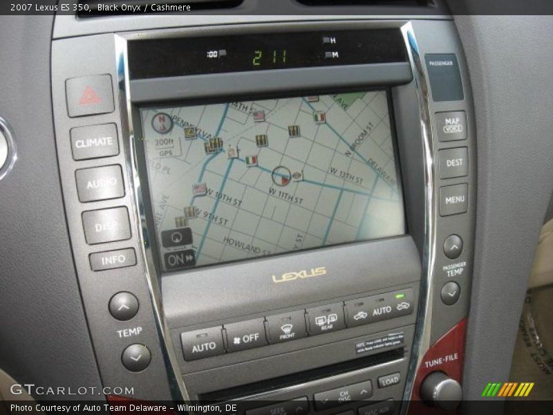 Black Onyx / Cashmere 2007 Lexus ES 350