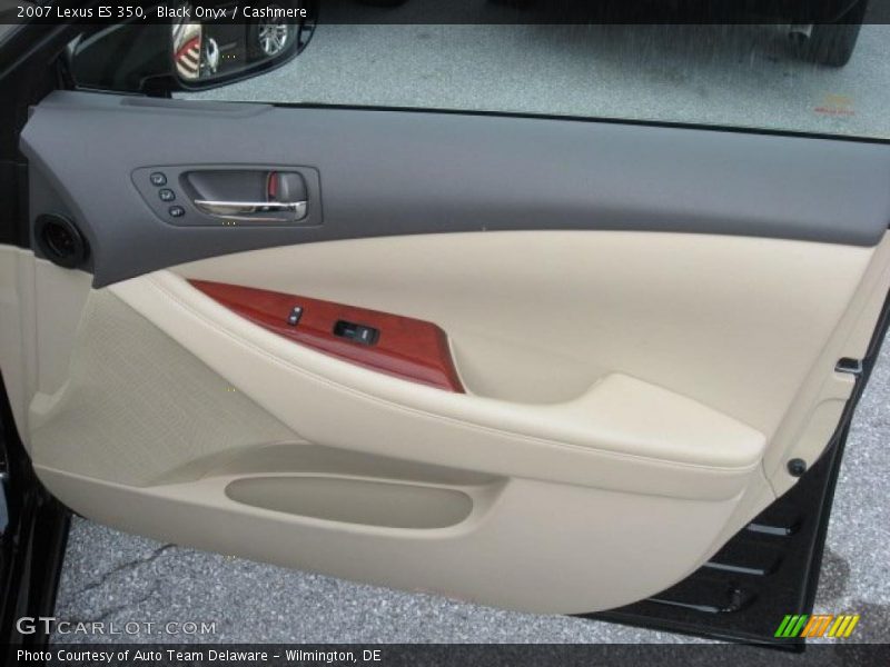 Black Onyx / Cashmere 2007 Lexus ES 350