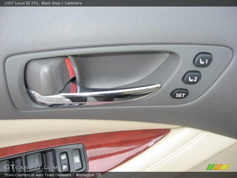 Black Onyx / Cashmere 2007 Lexus ES 350