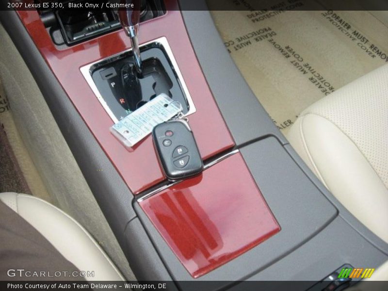 Black Onyx / Cashmere 2007 Lexus ES 350