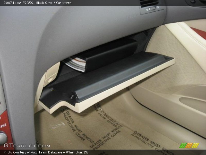 Black Onyx / Cashmere 2007 Lexus ES 350