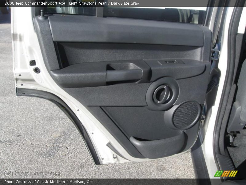 Light Graystone Pearl / Dark Slate Gray 2008 Jeep Commander Sport 4x4